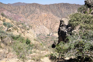 Mountain landscapes of the Northern Ethiopia are charming
