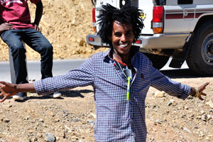 Negasi will be our guide for the 4 days trip to the Danakil Depression