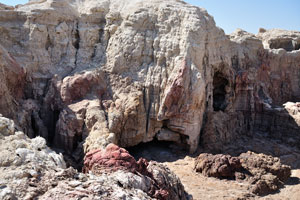 You can see an exit from the cave here, the entrance to this cave was shown in one of the previous photographs