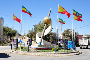 One of the Mekelle monuments