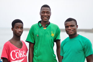 Three Ghanaian men