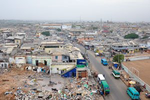 Jamestown is Ghana's oldest suburb