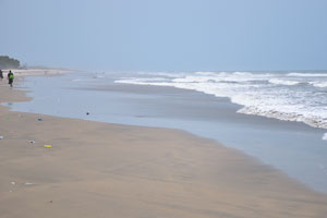 Labadi Beach or more properly known as La Pleasure Beach is the busiest beach on Ghana's coast