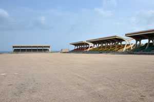 Independence Square has stands that have 30,000 seating capacity