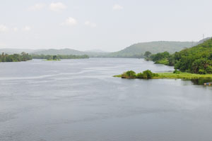The Volta river has three main tributaries - the Black Volta, White Volta and Red Volta