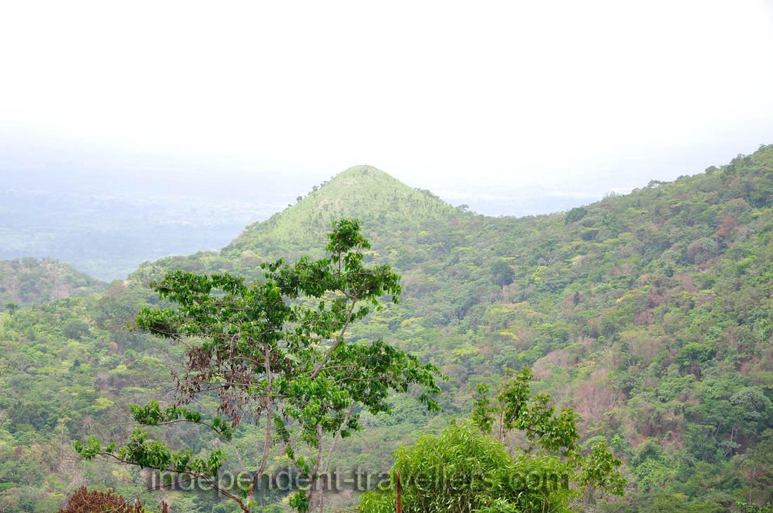 This is a mountainous area