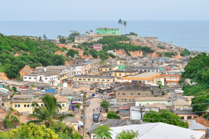 Cape Coast is the capital of Cape Coast Metropolitan District and Central Region of south Ghana