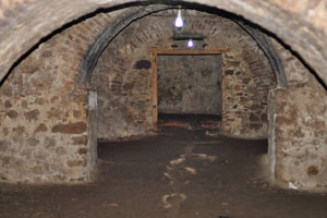 A dungeon of Cape Coast castle