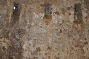 Inside the dungeon of Cape Coast Castle