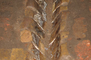 Slaves were kept at Cape Coast Castle in dungeons