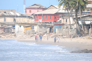 Elmina is the first European settlement in West Africa and it has a population of 33,576 people