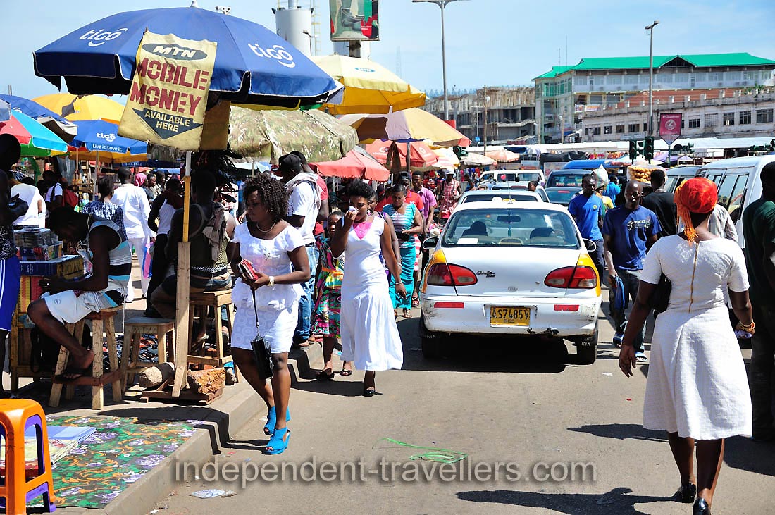 MTN Mobile Money is on the central market