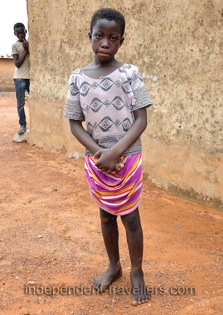 A child is from the village