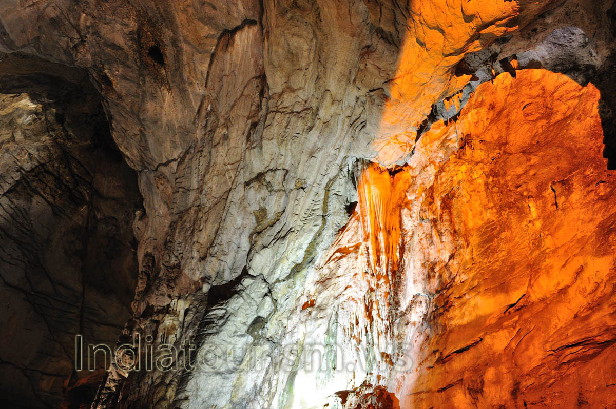 These stalactites take up many of years to form