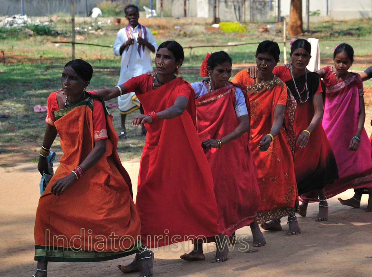 dancers move in small steps