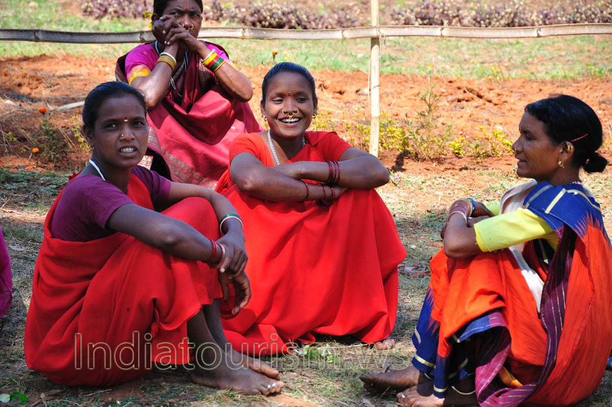 dancers sat in the shade