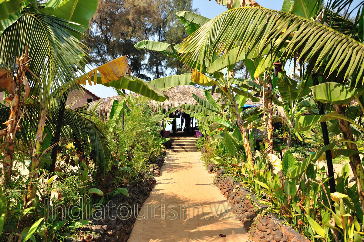 H2O Agonda: pathway to the beach