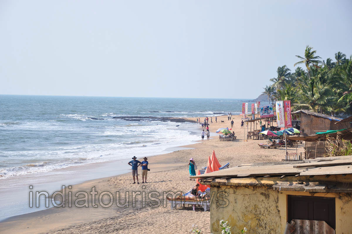 View from the Lifeguard tower in the northern direction