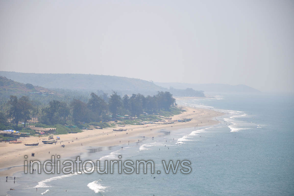 south view from the top of the cliff