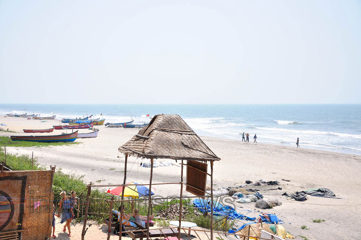 South point of the Arambol beach