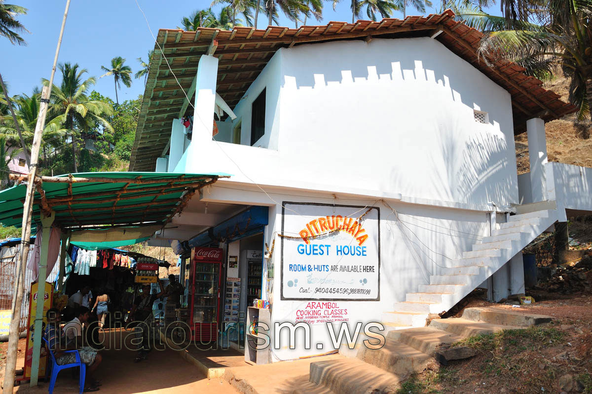 Pitruchaya guest house, cliff side