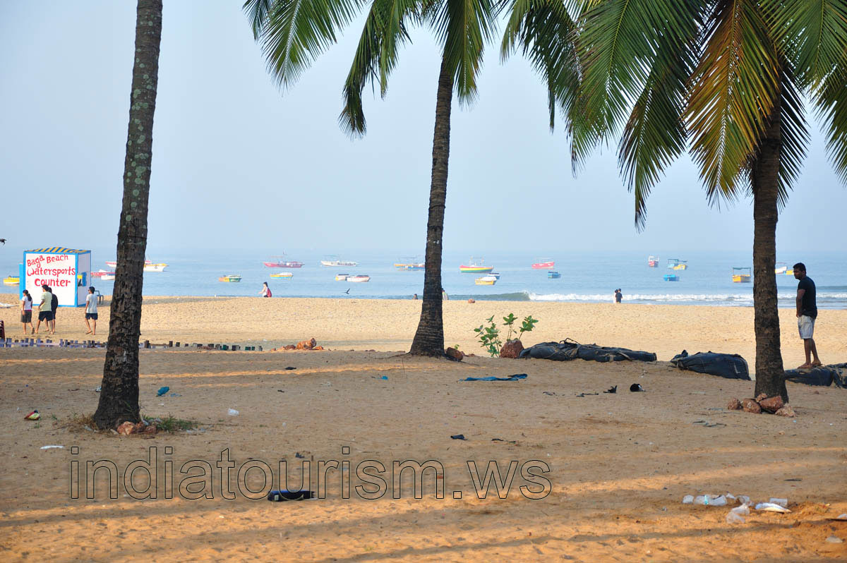 Baga beach Watersports counter