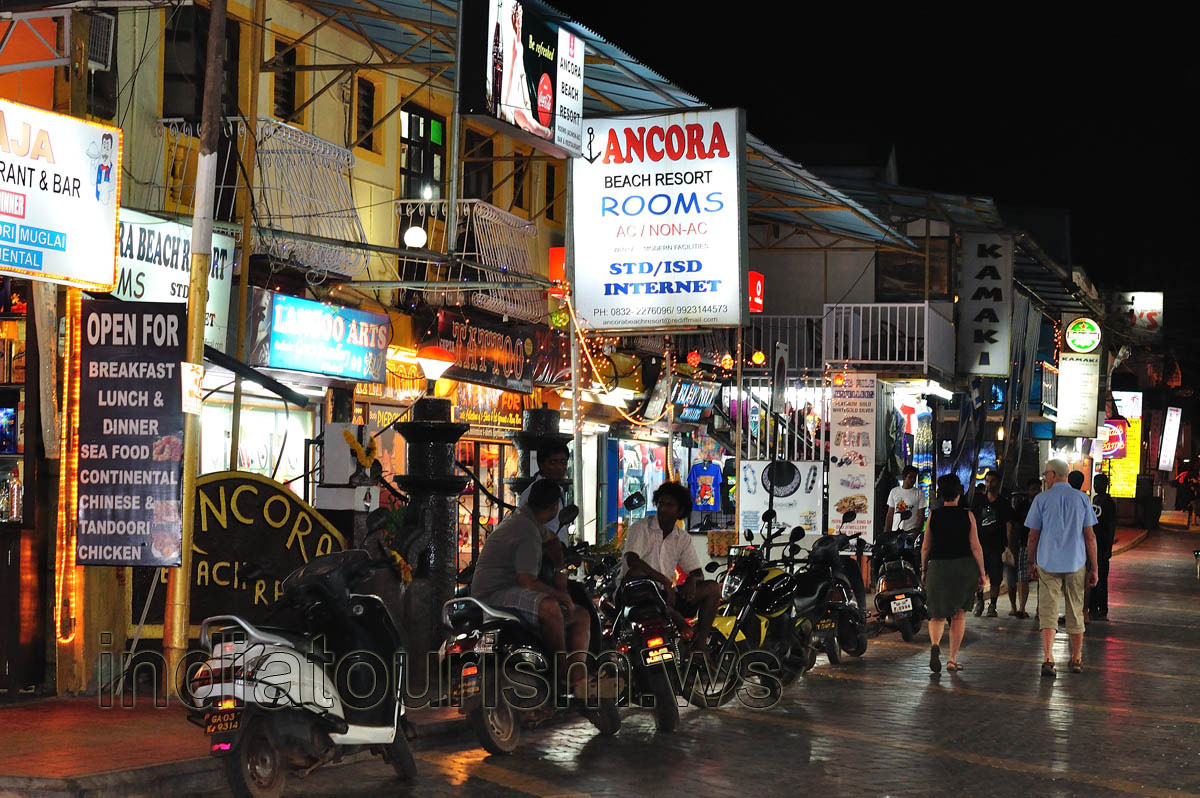 Tito's lane in the late evening