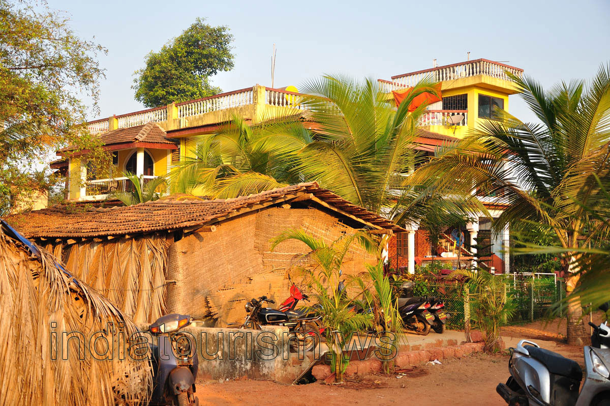 These buildings are next to the Fisherman's Guest House