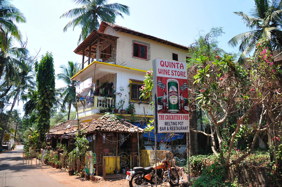 Quinta wine store, the Cricketer's pub