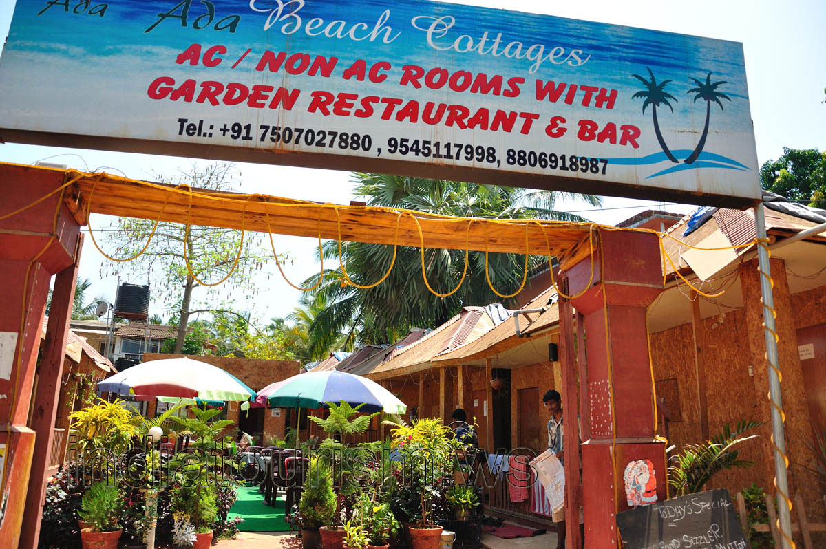 Ada Beach Cottages, ac / non ac rooms with garden restaurant & bar