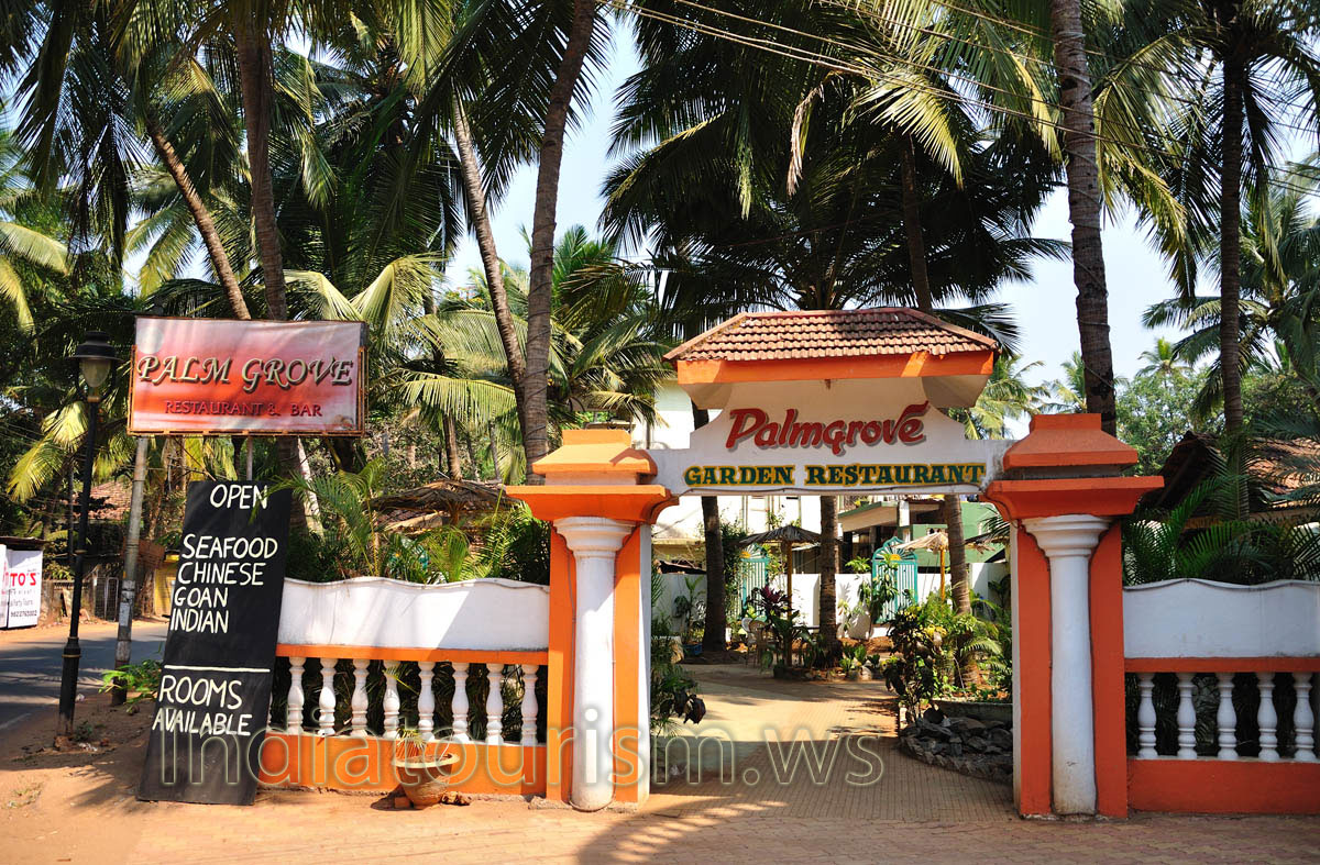 Palm Grove garden restaurant