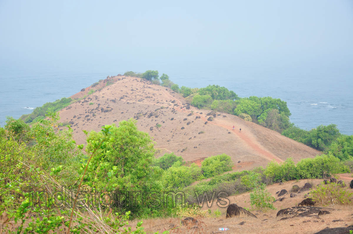 View of the Arabian sea from the fort