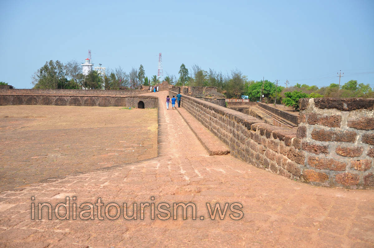 Wide walls of the fort