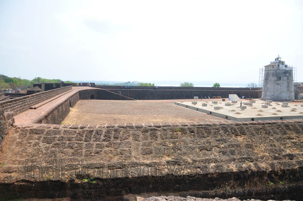Courtyard of the fort