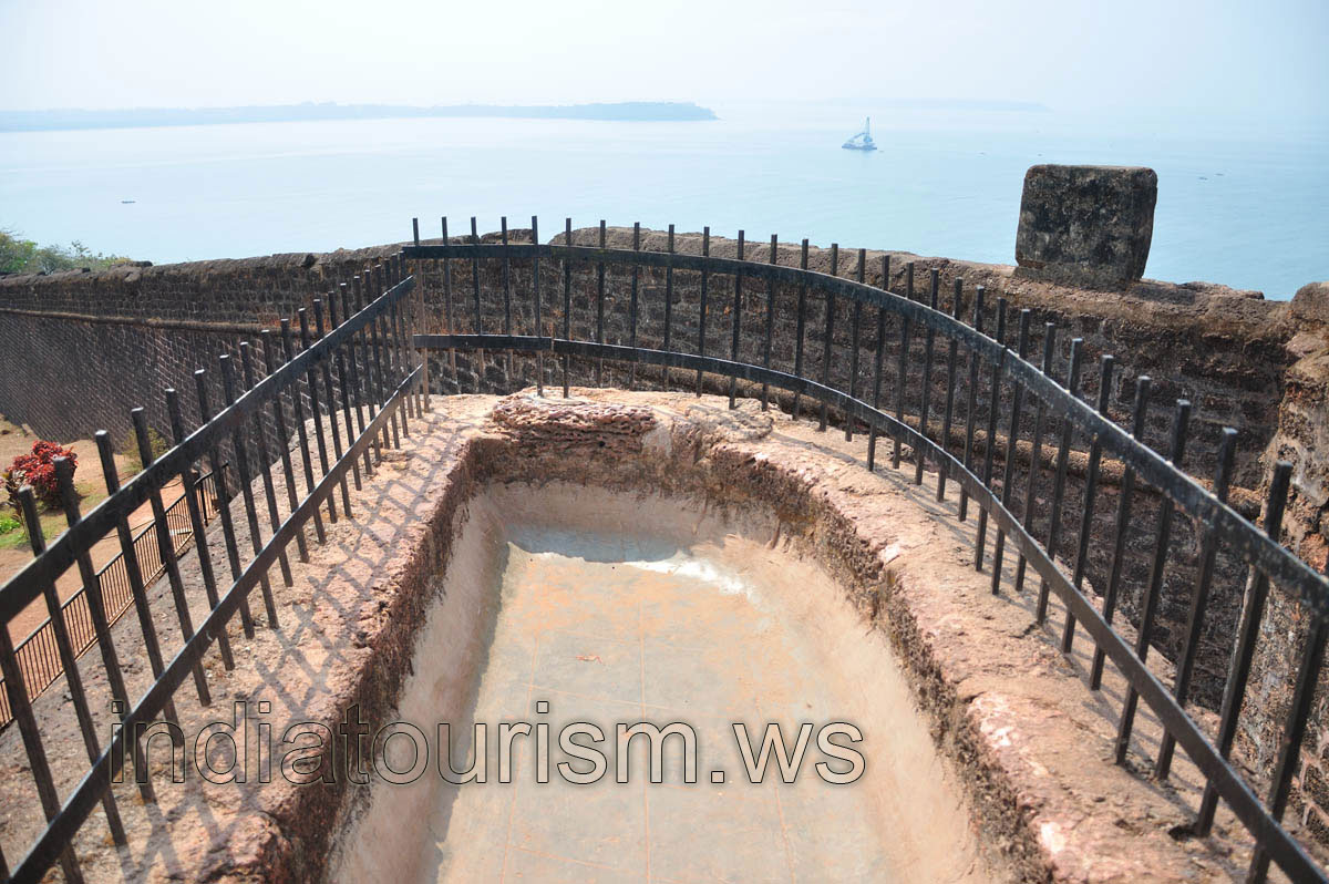 This fence is set for the safety of the tourists