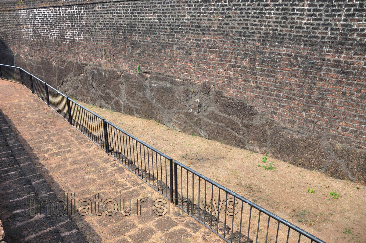 Pathway along the medieval moat