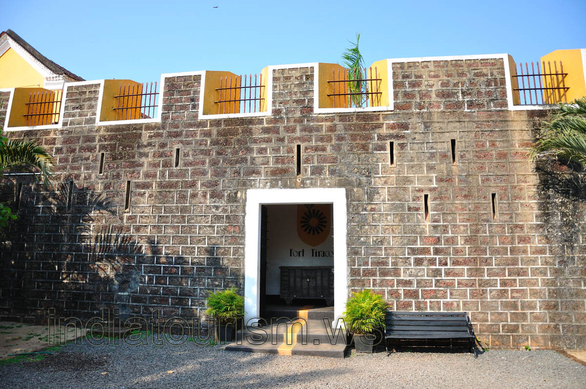 entrance to the fort