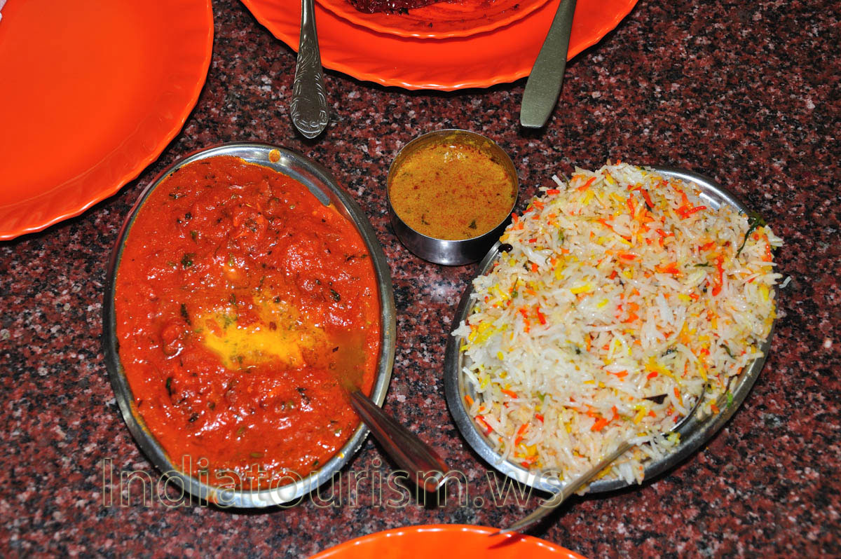Krishna Palace: rice dish