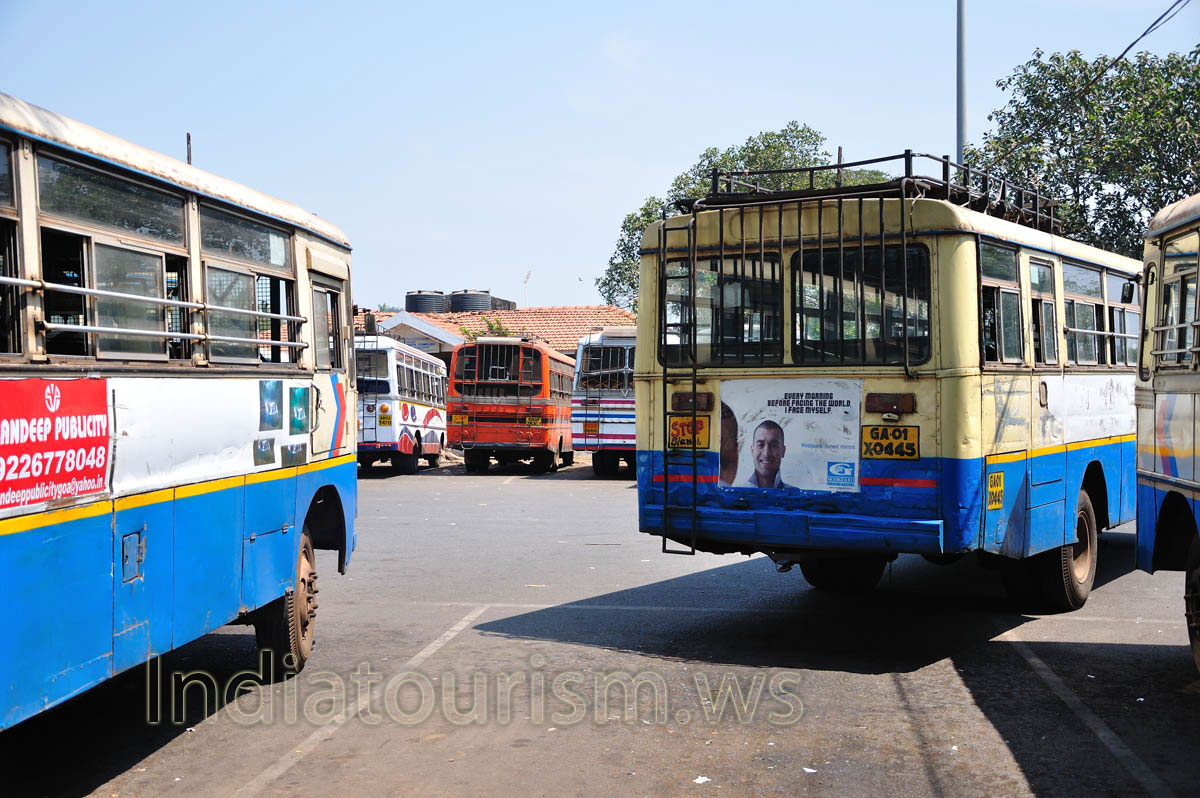 Kadamba Bus Stand. Advertisement: Every morning before facing the world, I face myself.