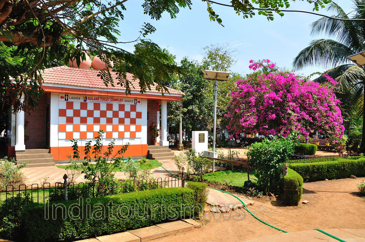 Margao municipal garden: Sulabh Toilet Complex