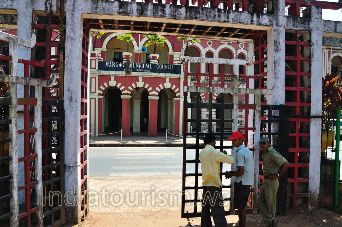 Margao municipal council as seen from Margao municipal garden