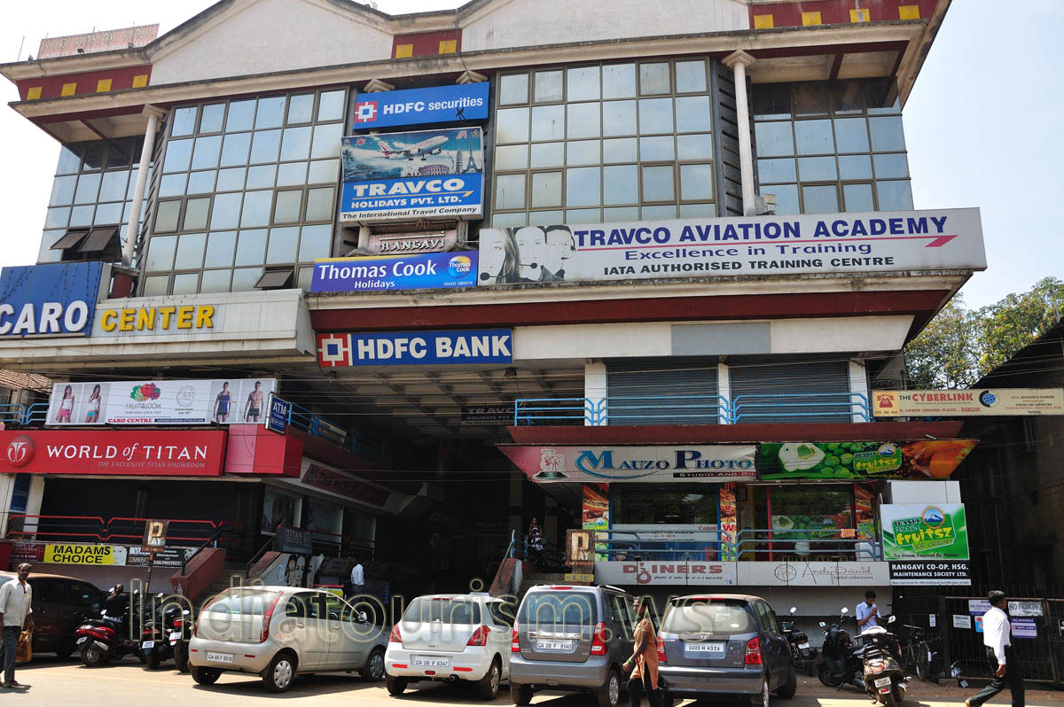 Caro center, HDFC Bank, World of Titan