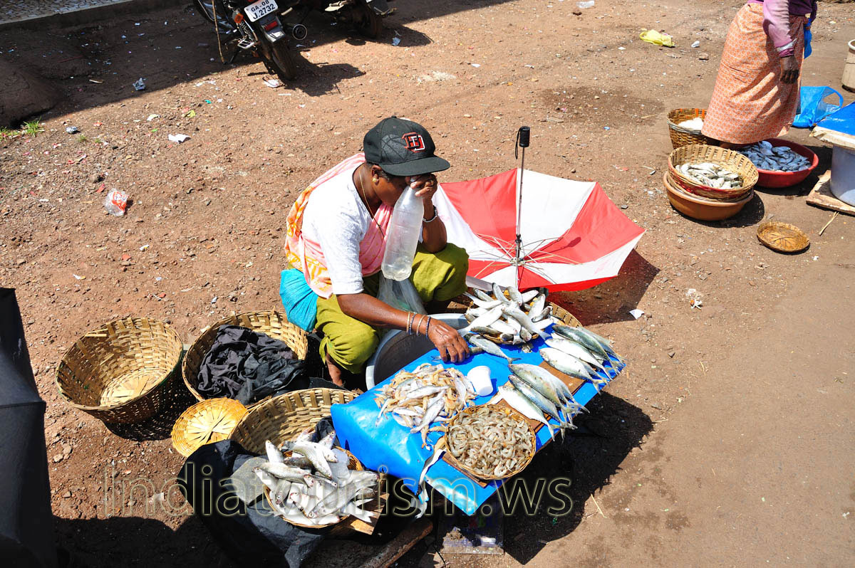 The Old Fish Market: fish vendor