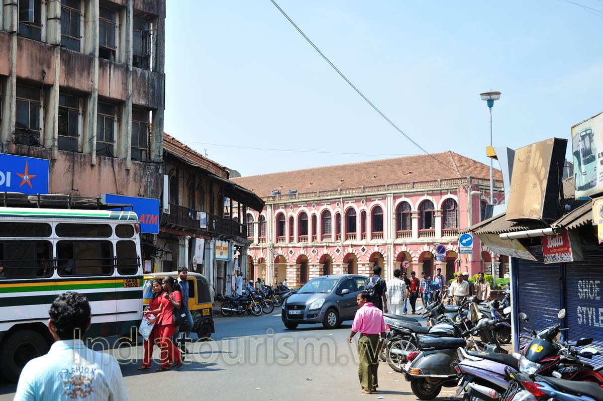 Margao city hall as seen from New Market