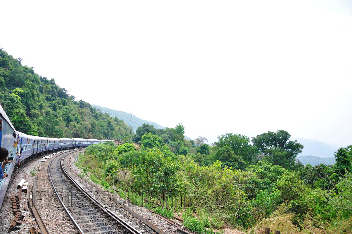 Our train from Hyderabad to Goa