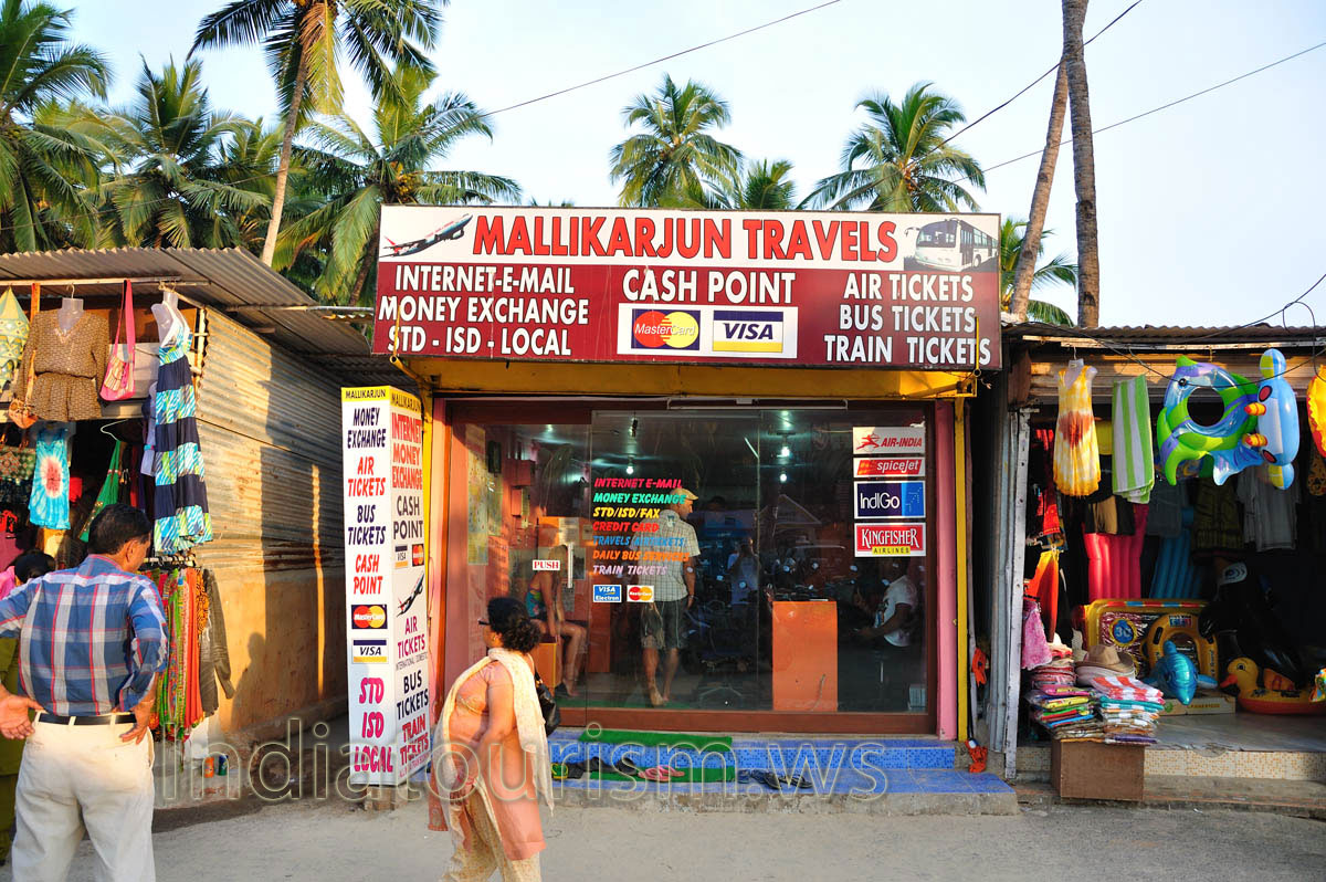 Mallikarjun Travels - Internet, money exchange, air tickets, bus tickets and train tickets