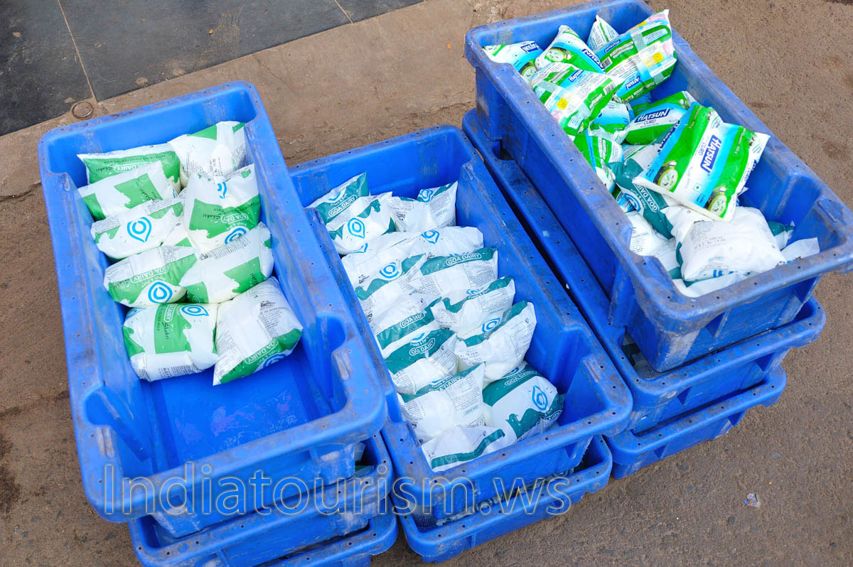 milk and curd are always fresh and tasty here