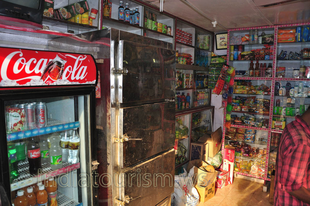 metallic refrigerator to keep milk products