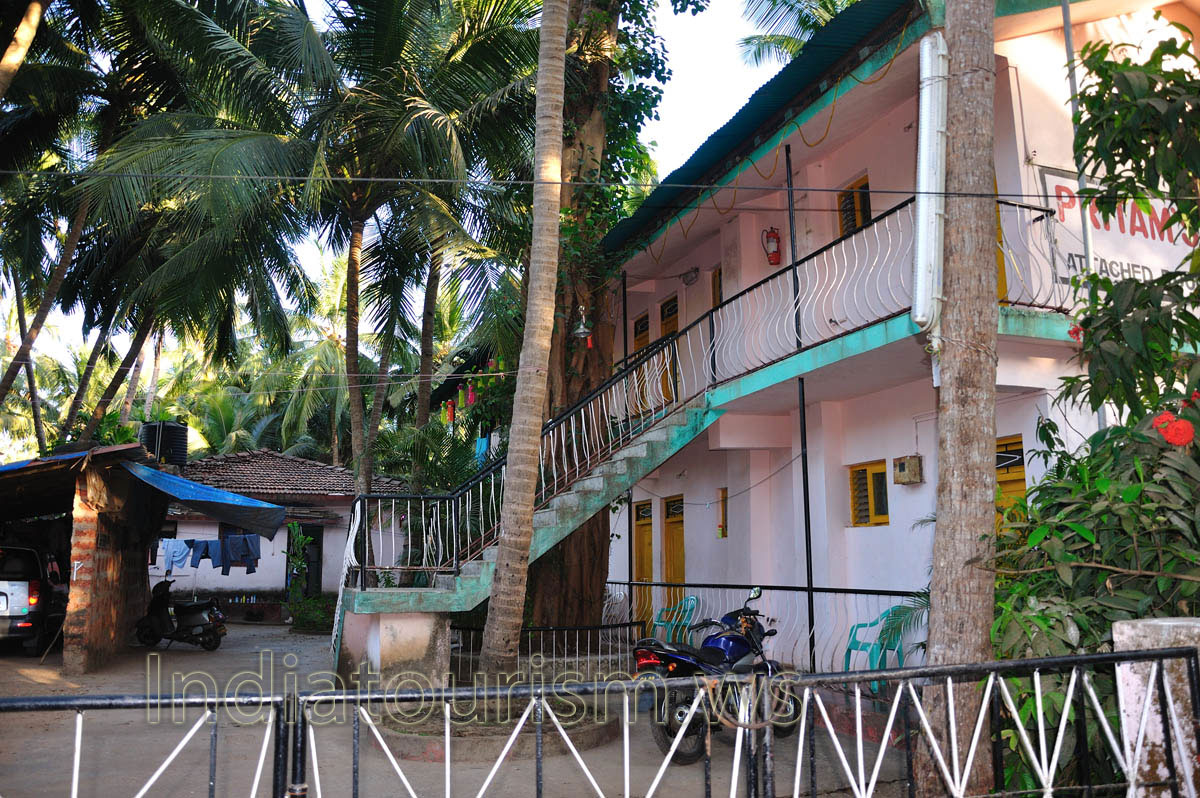 Two-storey building of the Pritam's Cottages