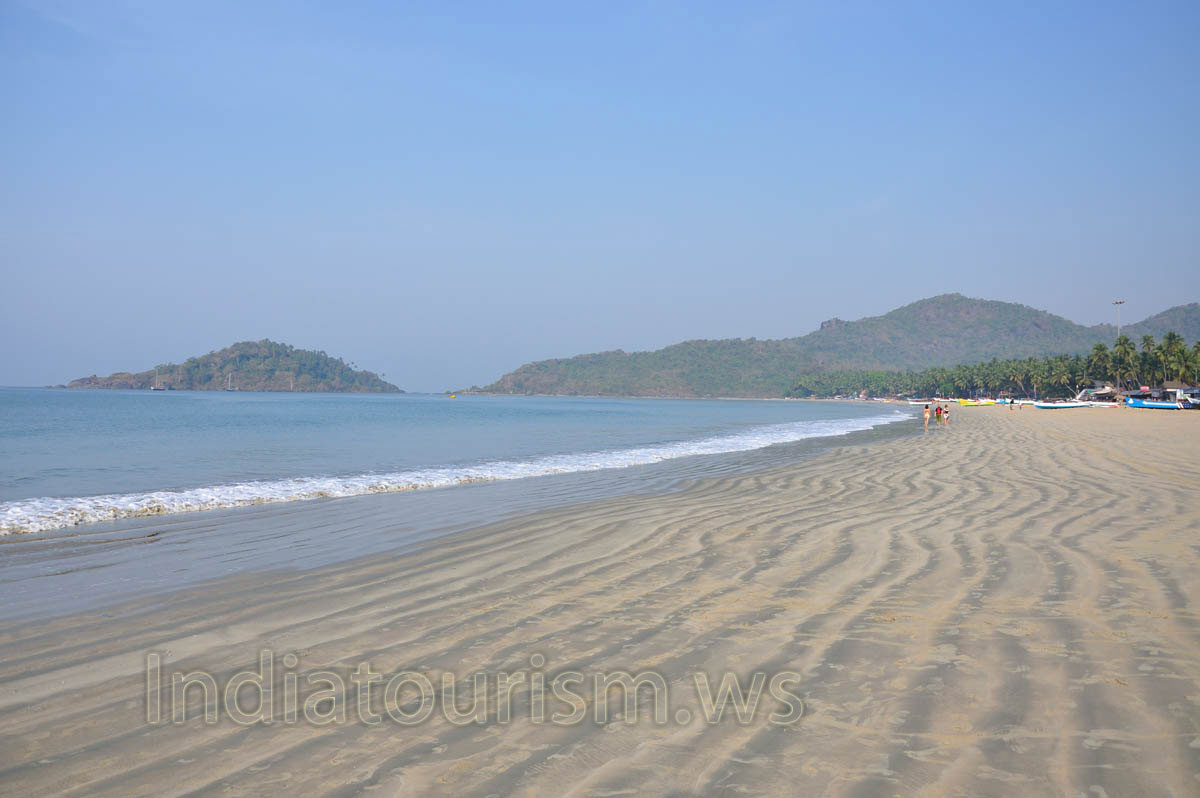 morning beach is almost empty